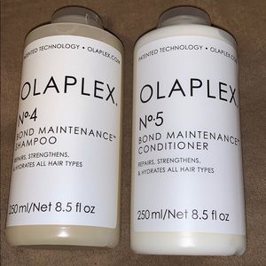 Olaplex shampoo and conditioner #4 and #5